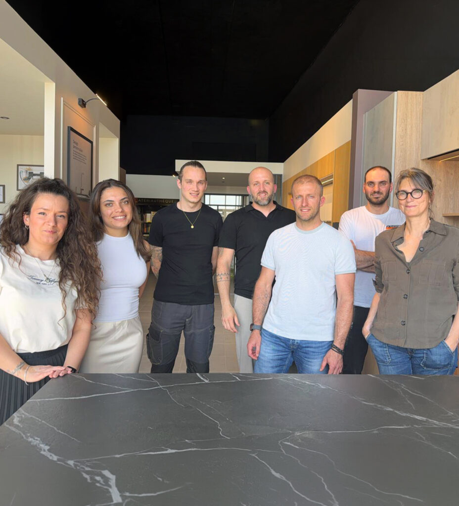 photo de la TEAM vibra home concept ils sont professionnels et sympathiques